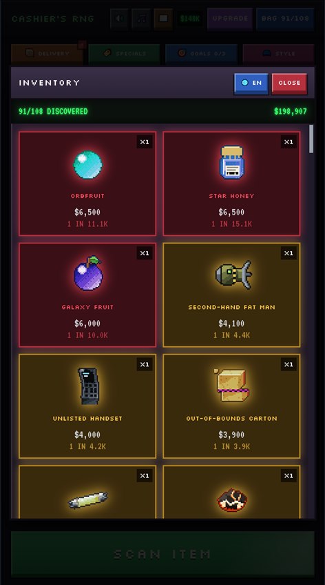The bag, 91 of 108 found