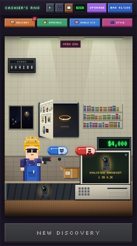 The OFFER scene, holding for a choice
