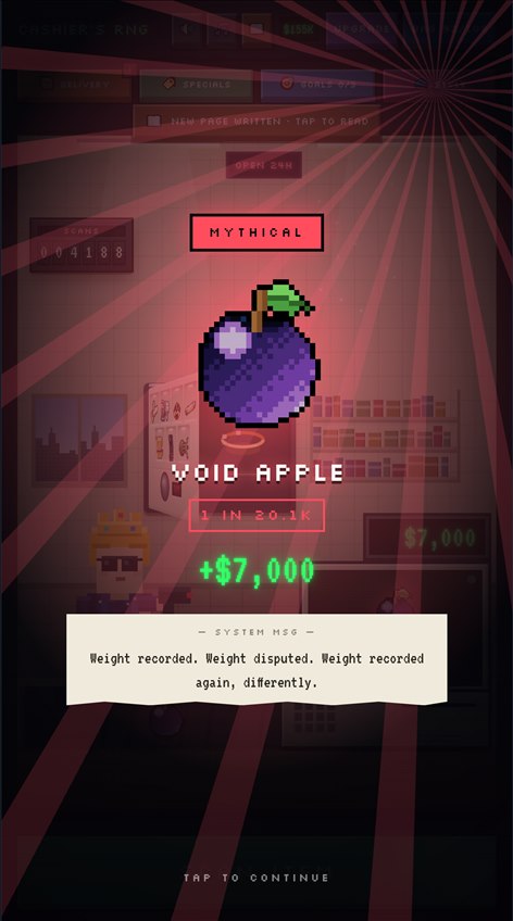 A Mythical pull taking over the screen
